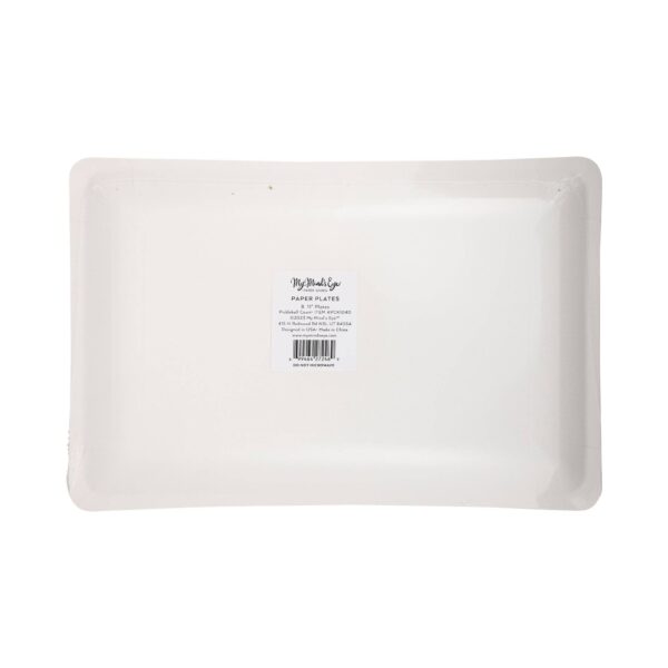 Pickleball Court Shaped Paper Plate - Image 7