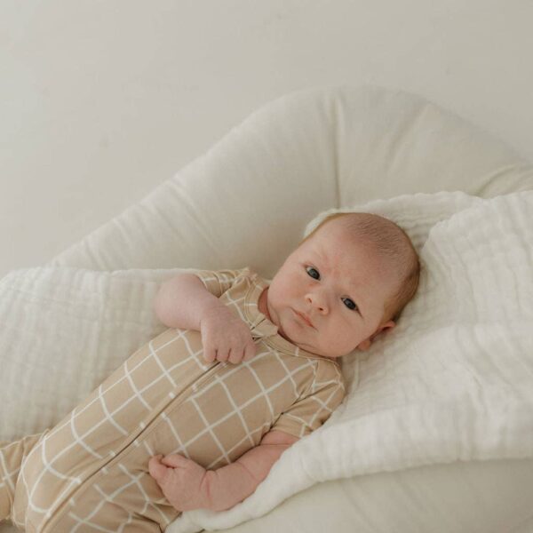 Bamboo Zip Shortie | Grid: 12-18 Months