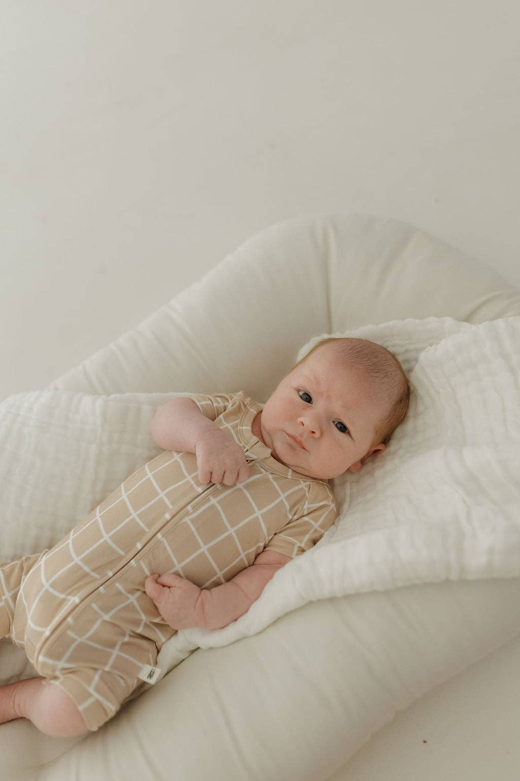 Bamboo Zip Shortie | Grid: 12-18 Months