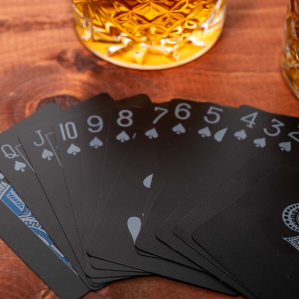 Men's Black Edition Waterproof Card Deck - Image 5