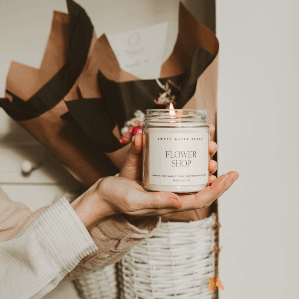 Flower Shop 9 oz Soy Candle - Image 2