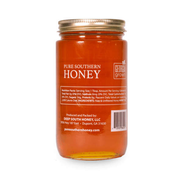 Honey 1 Lb Raw, Unfiltered, and Unheated - Image 2