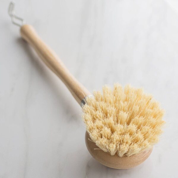 Long Handle Dish Brush with Replaceable Head - Image 4