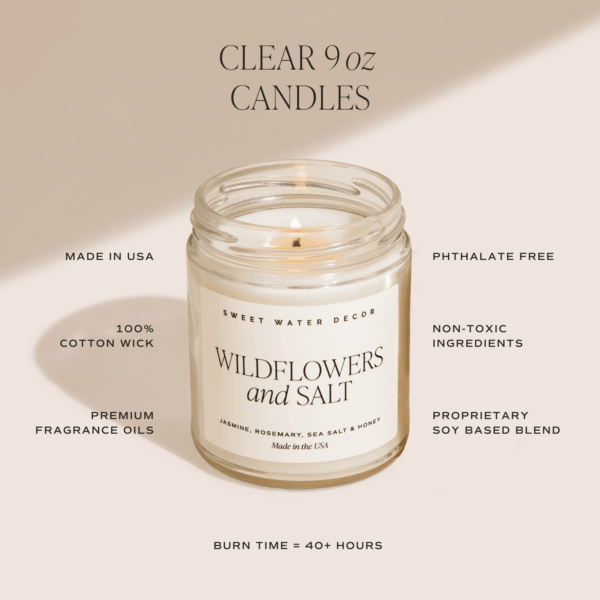 Flower Shop 9 oz Soy Candle - Image 5