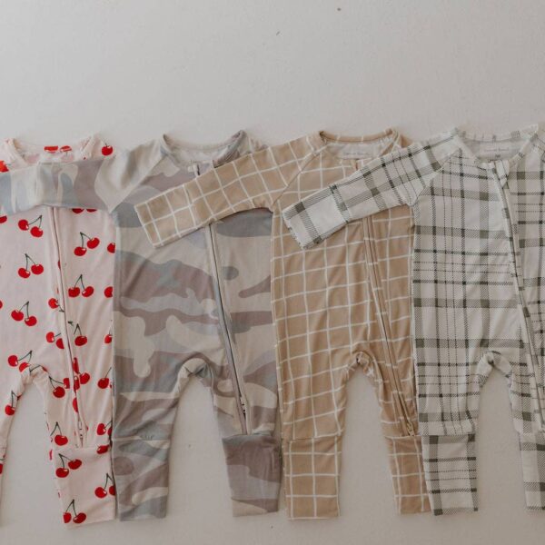 Bamboo Zip Pajamas | Grid: 6-12 Months - Image 14