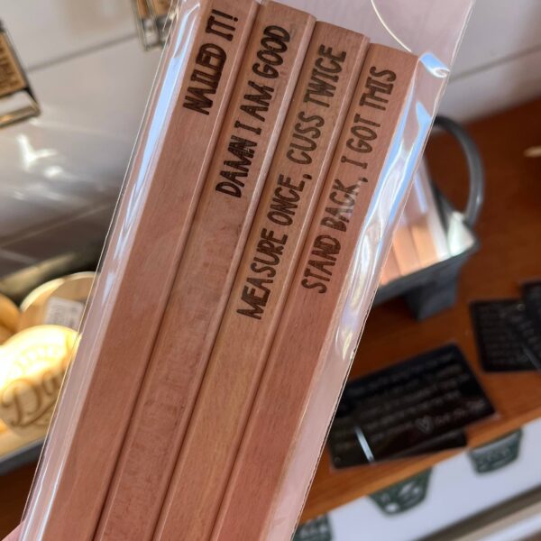 Father's Day Engraved Carpenter Pencils: Pack 2 - Image 3