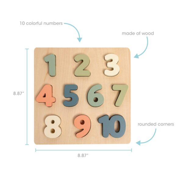 Wooden Numbers Puzzle - Image 4