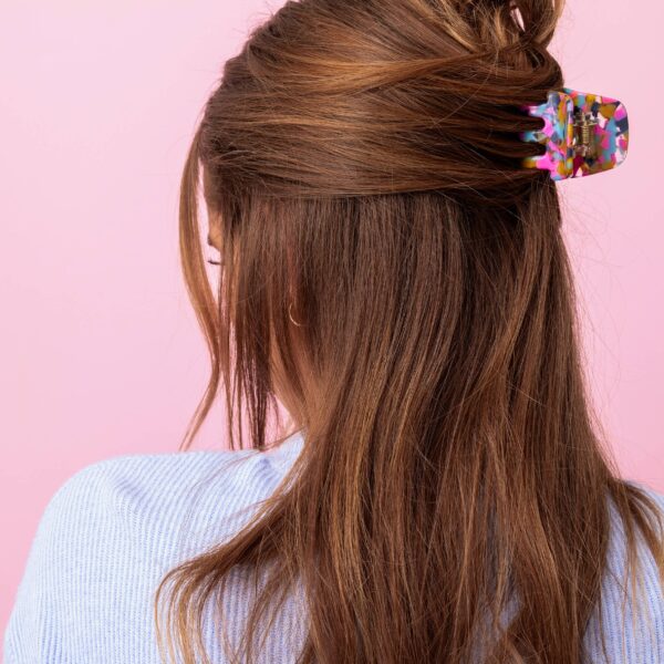 Claw Hair Clip on Card - Med - "You're Amazing!" - Image 2