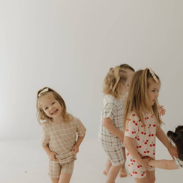 Bamboo Short Set | Cherry Orchard: 8/9 Years - Image 11