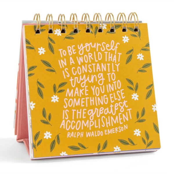 52 Weeks of Happy Quotes - Desk Flip Calendar - Image 5