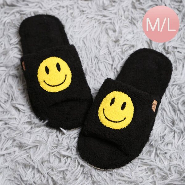 Smile Face Pointed Soft Home Indoor Floor Slippers - Image 8
