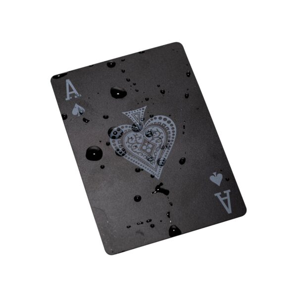Men's Black Edition Waterproof Card Deck - Image 8