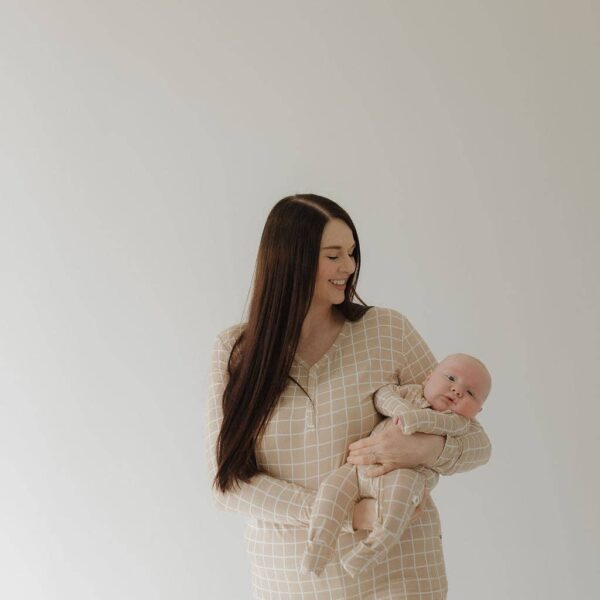 Bamboo Zip Pajamas | Grid: 6-12 Months - Image 3