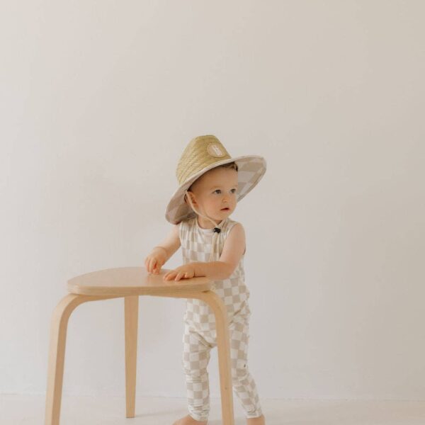 Harem Bamboo Romper | Checkerboard: 12-18 Months - Image 15
