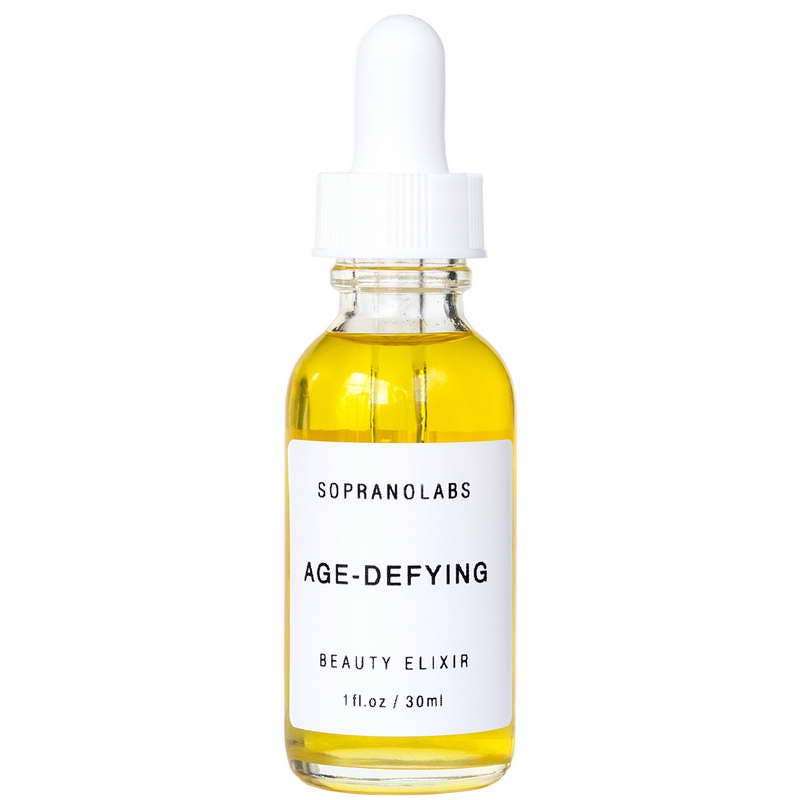 Age-Defying Beauty Elixir. Anti-aging rose face serum.