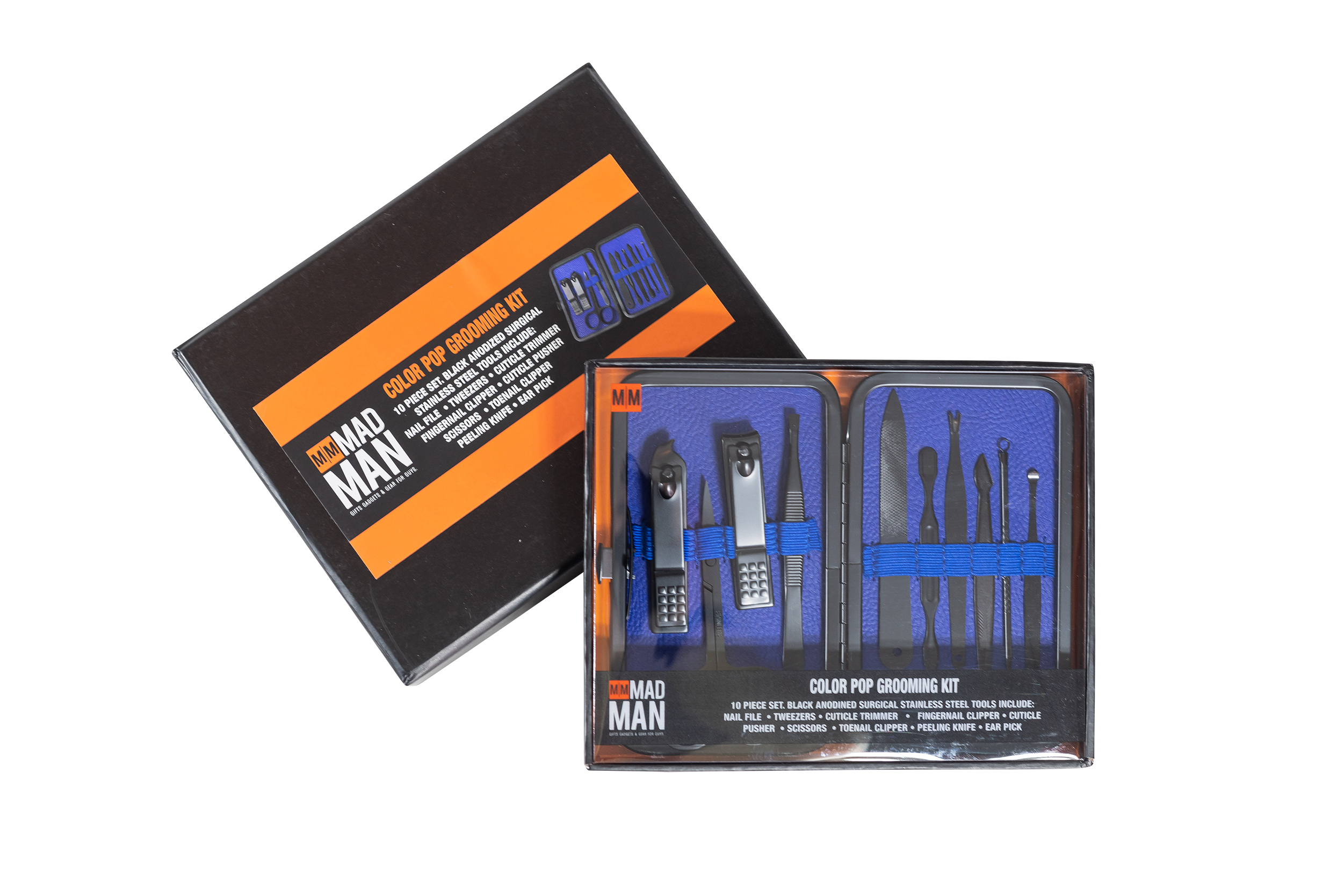 Color Pop Grooming Kit: Orange