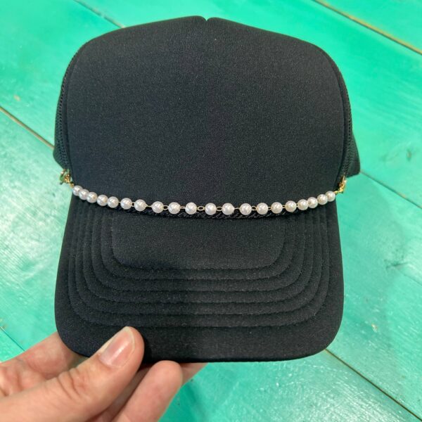 Pearl Trucker Hat Chain - Image 2