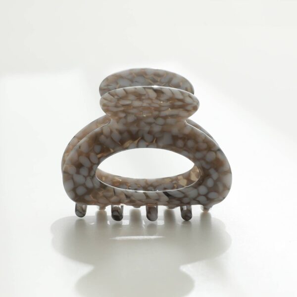 Adorro - Vintage Stone Lucie | Classic Mini Bubble Claw Clip - Image 8