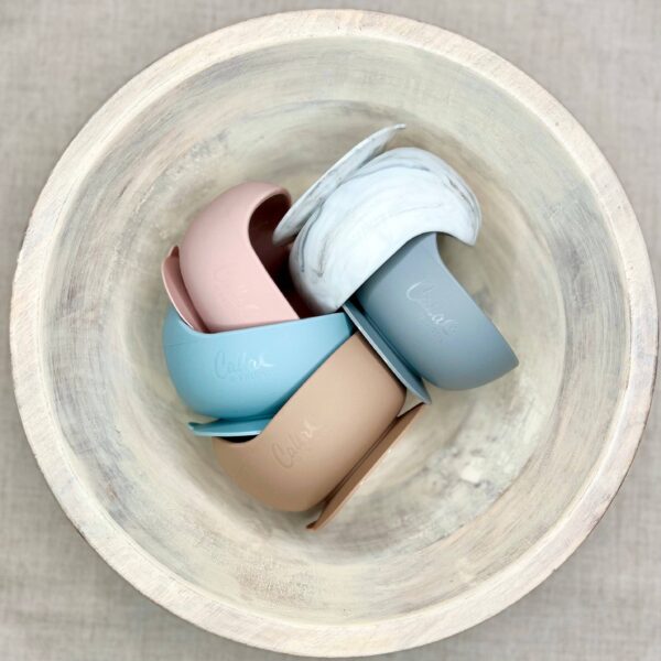 Easy Scoop Suction Bowl: Petal Pink - Image 9