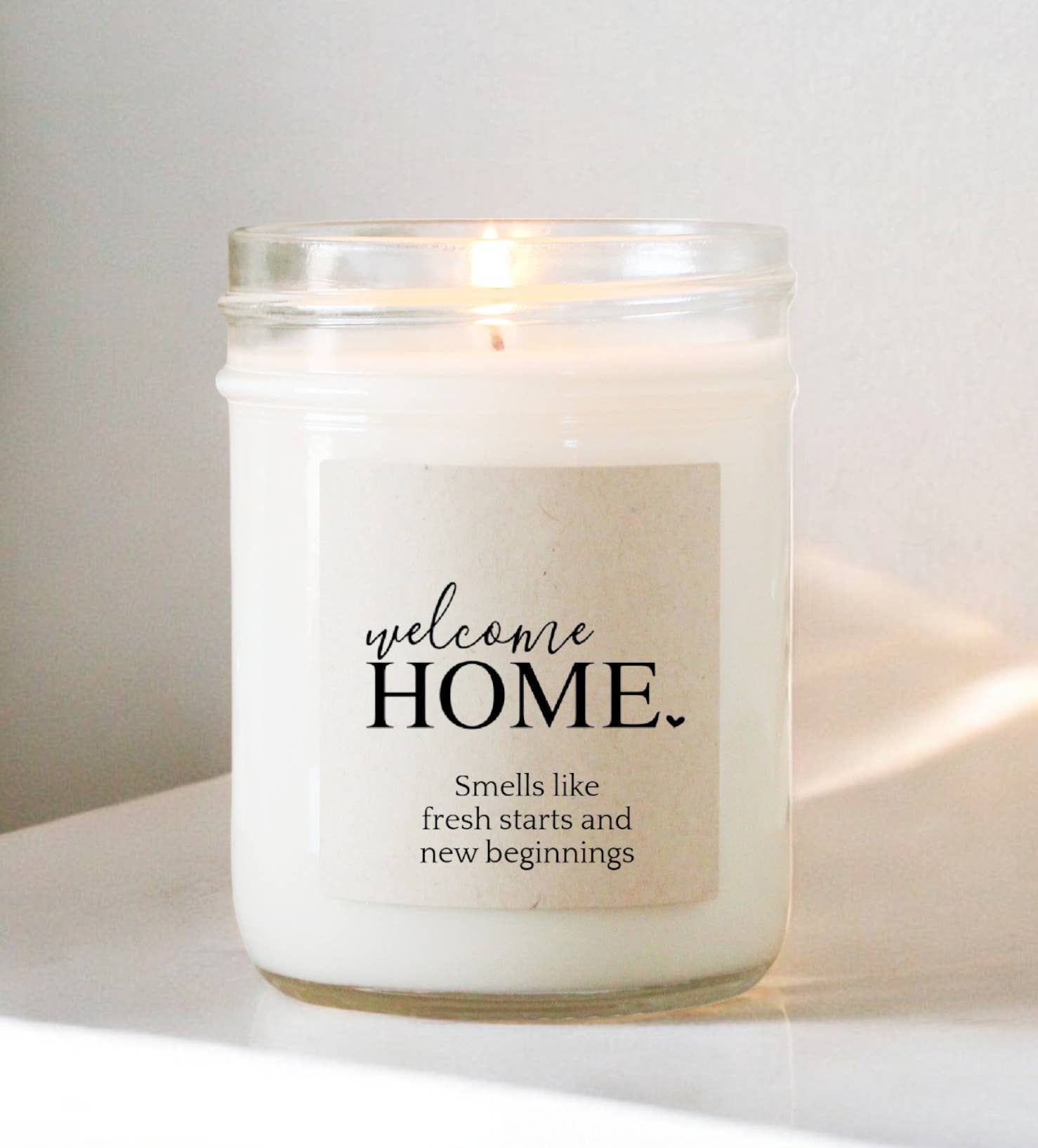 Welcome Home Mini 4 oz Candle, Warm Wishes