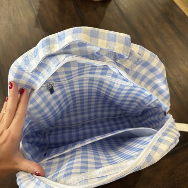 Backpack - Blue Gingham