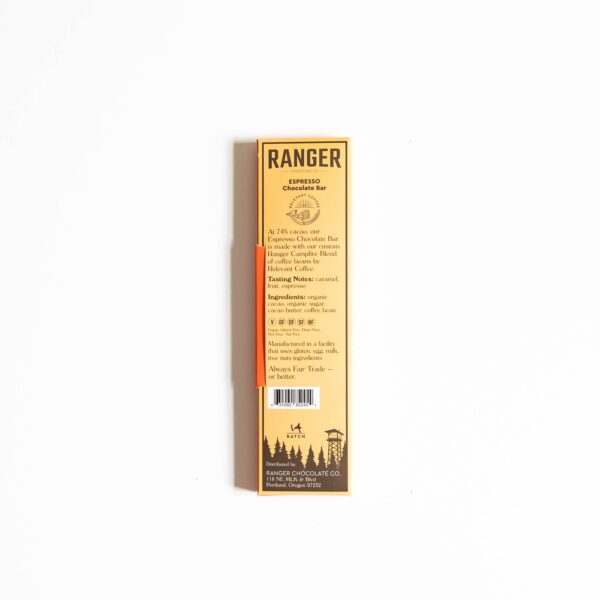 Espresso Chocolate Bar: 1 1/4 oz. - Image 4