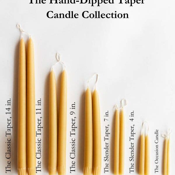 Millstream Home - The Hand-Dipped Taper Candle - Image 2