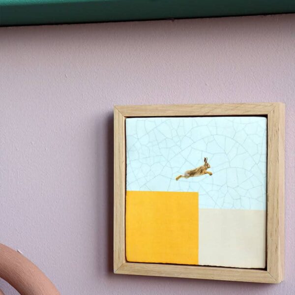 A jump start | StoryTiles art on tile: S
