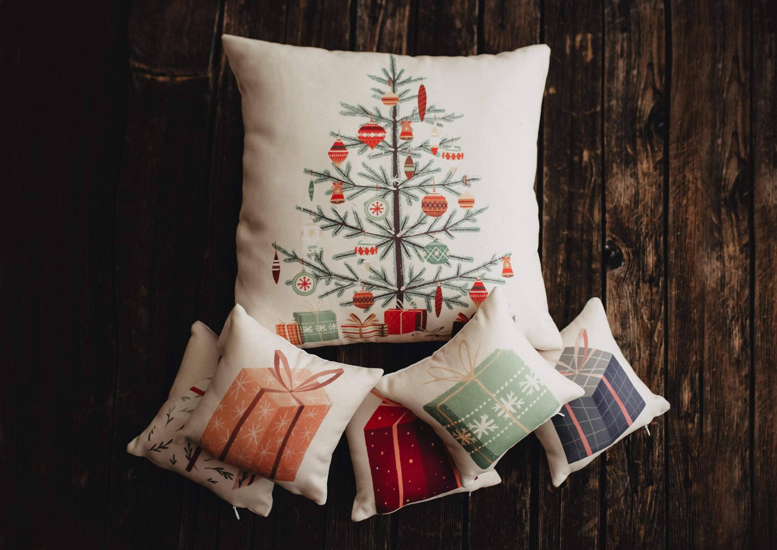 Nordic Pine Christmas Tree Cover & Insert, 12x12 Inches