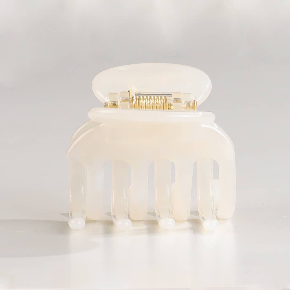 Adorro - Ella | Small Curved Barrel Eco-Friendly Claw Clip