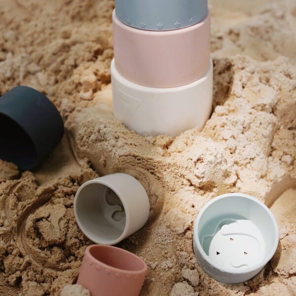 Classic Silicone Stacking Nesting Cups - Image 3