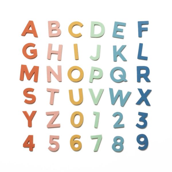 2" 36pc Rainbow Dream Magnetic Letters - Image 2
