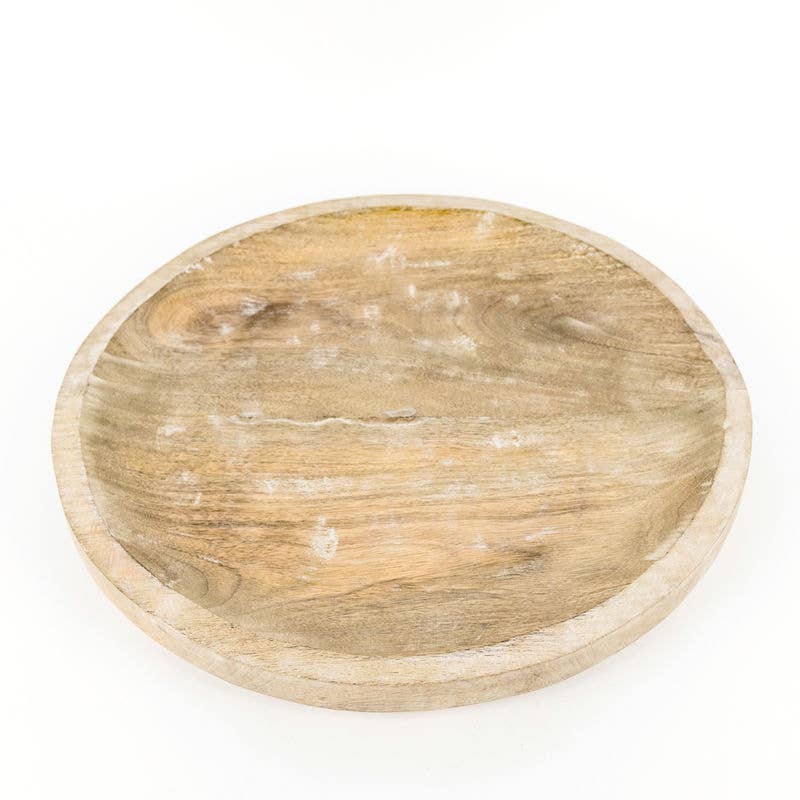 8.5x1.5x8.5 Mango wd round tray