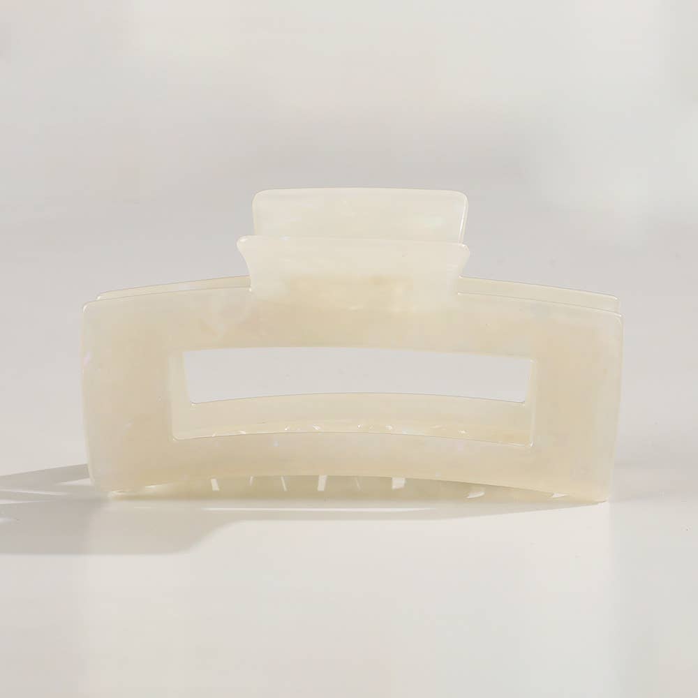 Adorro - Luna Large | Classic Rectangle Eco-Friendly Claw Clip