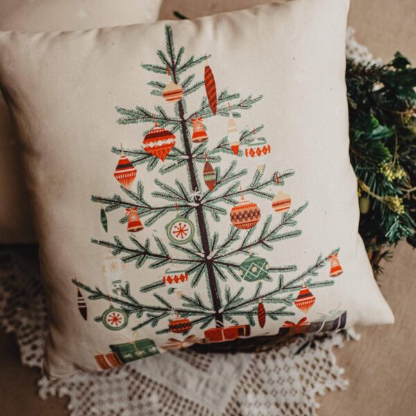 Nordic Pine Christmas Tree Cover & Insert, 12x12 Inches - Image 3