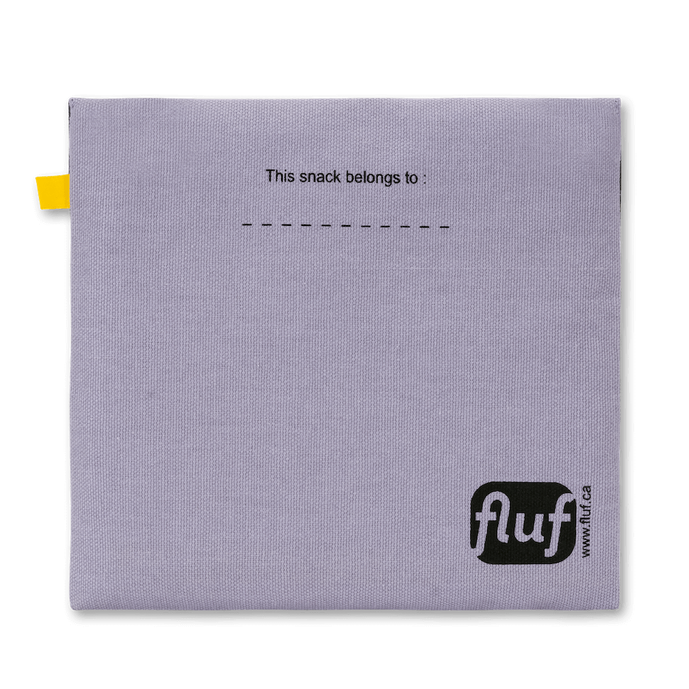 Flip Snack Bag 'Snack' Lavender
