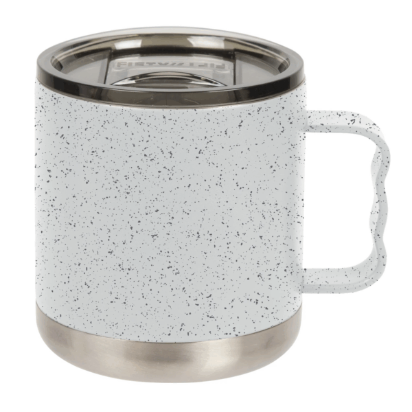 15 oz Double-Wall Vacuum Insulated Camp Mug with Slide Lid: Matte Black - Image 5