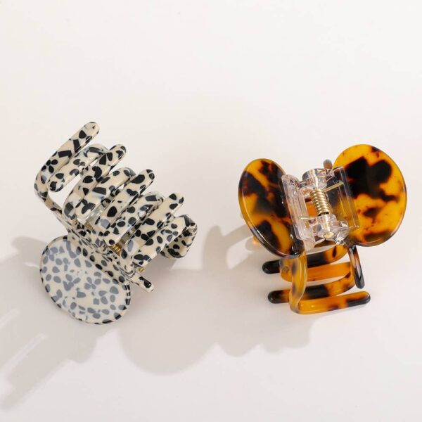 Adorro - Ella | Small Curved Barrel Eco-Friendly Claw Clip - Image 4