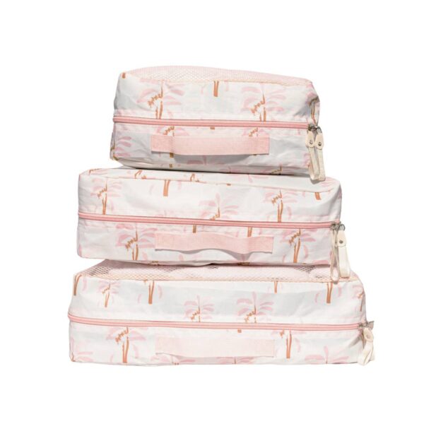 3 Piece Packing Cube Set: Cheetah Spot
