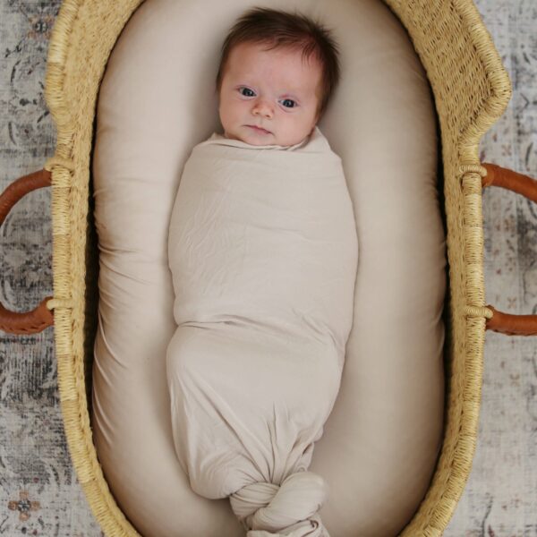 Natural Bamboo Swaddle Blanket - Image 2