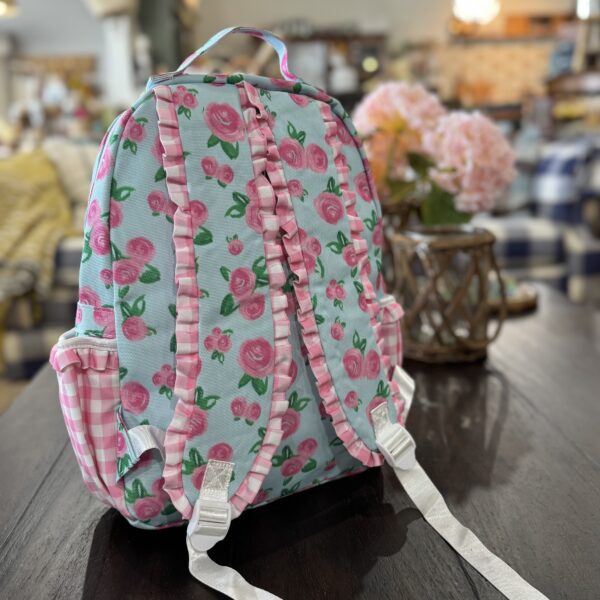 Backpack - Watercolor Roses - Image 2