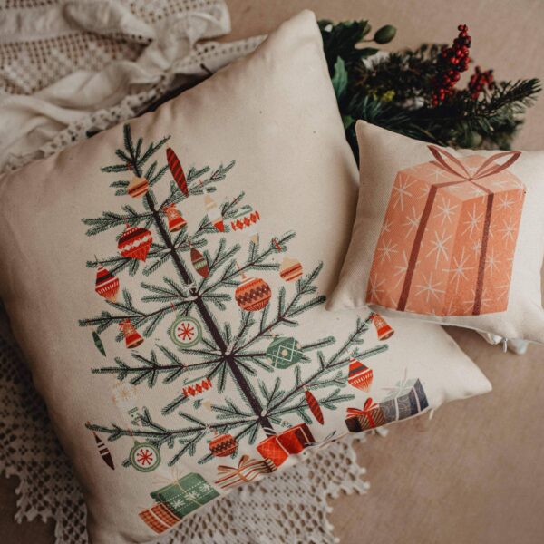 Nordic Pine Christmas Tree Cover & Insert, 12x12 Inches - Image 4