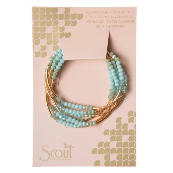 Scout Wrap : turquoise combo/gold - Image 2