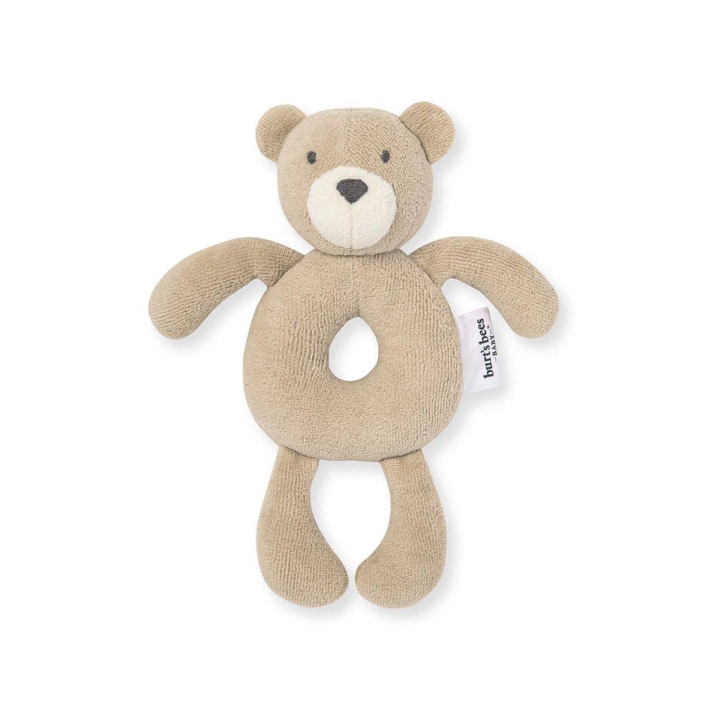 Bear Plush Baby Rattle: Bear, One Size