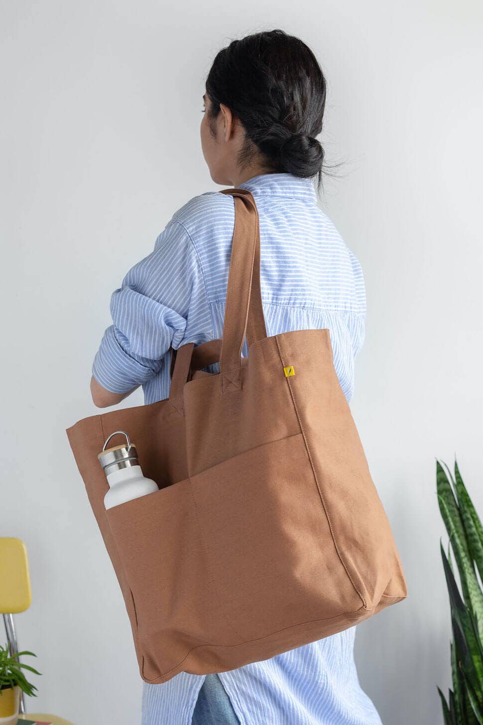 Box Tote Nutmeg