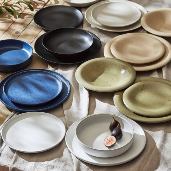 Semplice Stoneware Dinnerware Set - White Matte - Crafted in Portugal - Image 10