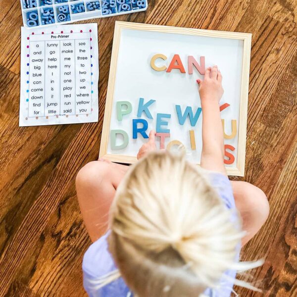 2" 36pc Rainbow Dream Magnetic Letters - Image 3
