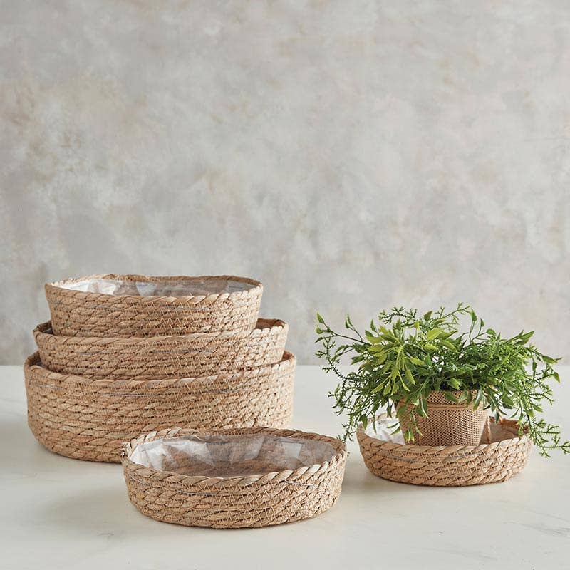 47th & Main Short  Lined Baskets - Set of 5