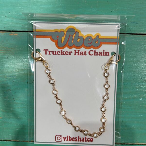 Gold Trucker Hat Chain - Image 2