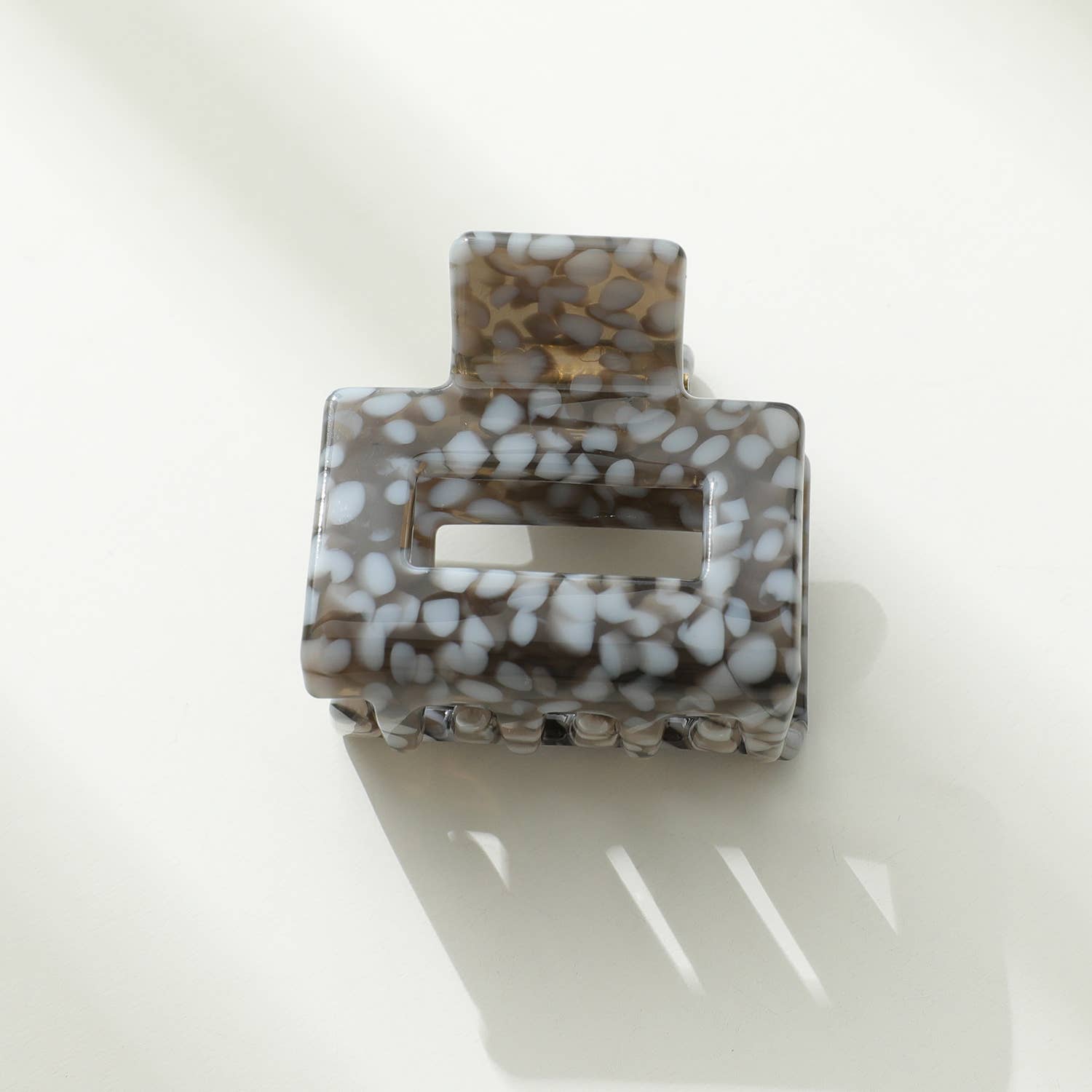 Adorro - Vintage Stone Simone Mini | Classic Square Claw Clip - Image 9